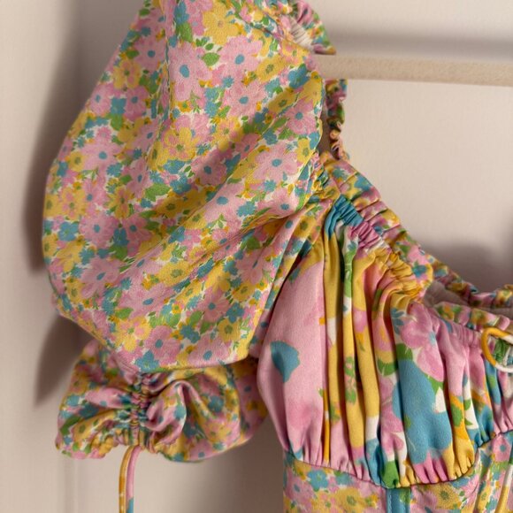 For Love & Lemons Emily Mini Dress Size XS | LIKE NEW - Picture 3 of 9